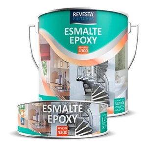Revesta Esmalte Epoxi Brillante Secado Rapido Color - 4 L