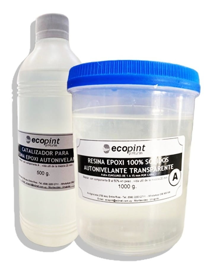 Resina Epoxi Cristal Usos Múltiples 1.6kgs – Ecopint