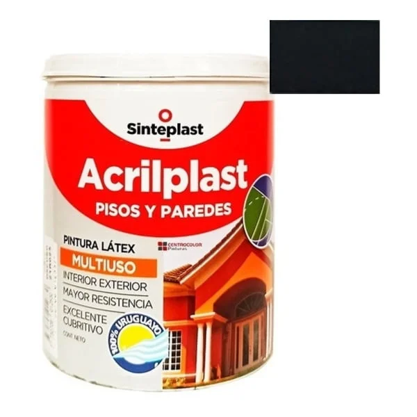 Pintura Latex Para Pisos Acrilplast Multiuso 4lt Sinteplast - Imagen 73