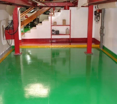 Ppg Esmalte Epoxi Pisos Hb (a+b+dil) Azul/verdes-5 L - Imagen 2