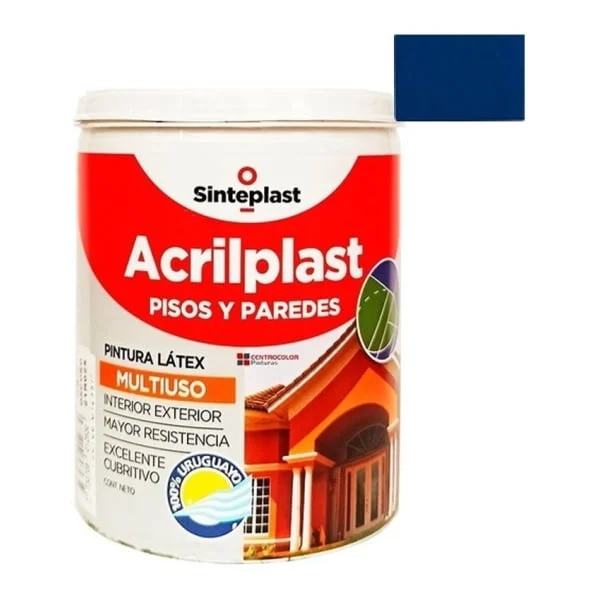 Pintura Latex Para Pisos Acrilplast Multiuso 4lt Sinteplast - Imagen 37