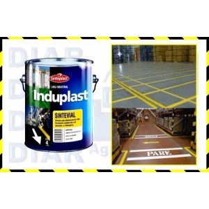Pintura Acrilica Al Solvente Demarcacion Vial Blanca - 20 L