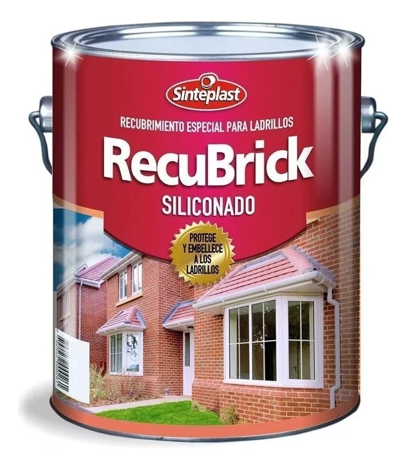 Hidrorrepelente Siliconado Recubrick Sinteplast 4lts Ecopint
