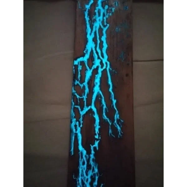 Polvo Pigmento Fotoluminiscente Azul Glow In The Dark 100g - Imagen 4