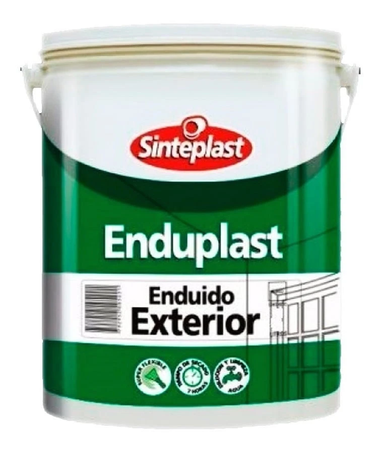 Enduido Para Exteriores Sinteplast 25 Kilos Ecopint