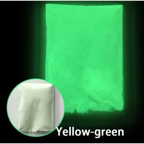 Polvo Fotoluminiscente Verde Glow In The Dark - 100 Grs. Ep - Imagen 4