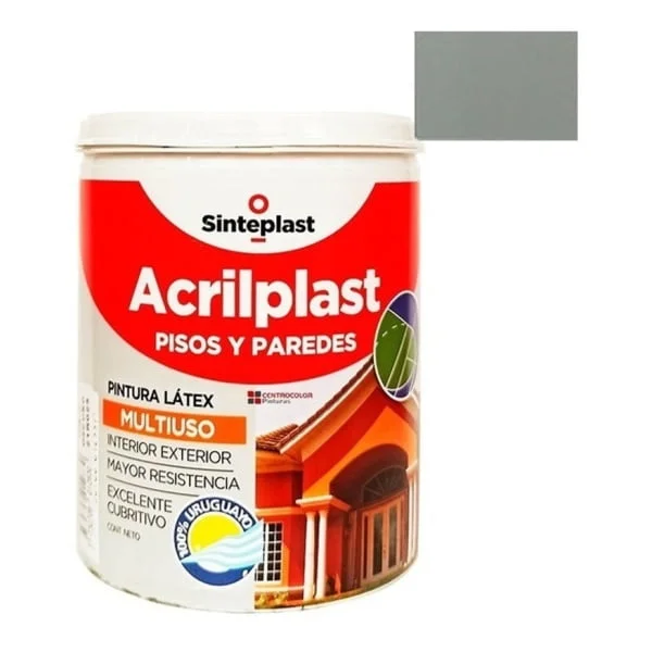 Pintura Latex Para Pisos Acrilplast Multiuso 4lt Sinteplast - Imagen 57