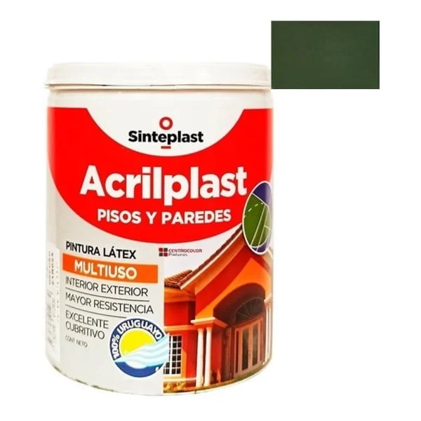 Pintura Latex Para Pisos Acrilplast Multiuso 4lt Sinteplast - Imagen 49