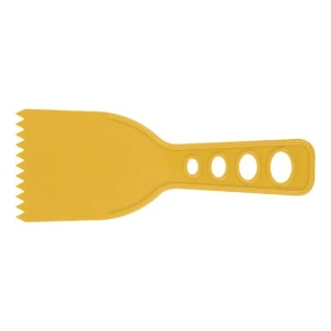 Espatula Dentada De Plastico 6 Cm Ecopint