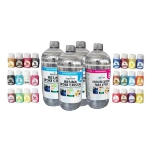 Kit - Todo Color Mica Pisos & Mesadas Resina Epoxi