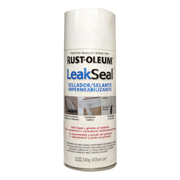 Sellador Caucho En Aerosol Leak Seal Rust Oleum 340g Ecopint
