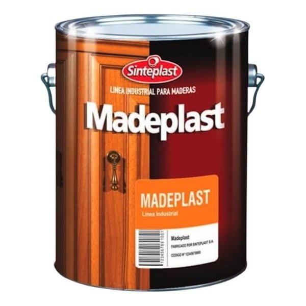 Laca Nitro Para Madera Brillante Madeplast - 1lt Sinteplast