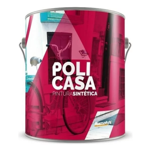 Esmalte Sintético Brillante Policasa 0.9 Lt Ramalux Ecopint