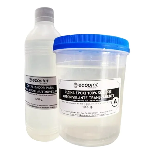 Resina Epoxi Para Sellar Y Encapsular Madera 1,6kg - Ecopint