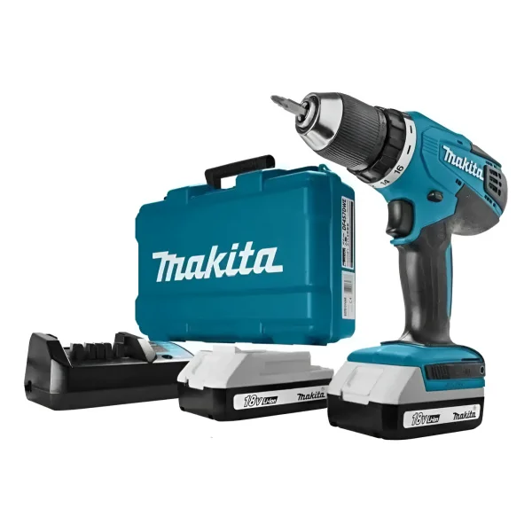 Taladro Atornillador A Bateria 1/2 C/mal. Makita-18v 2 Bat - Imagen 2