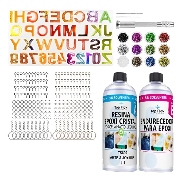 Molde Silicona 1569 / Set 236pz Abc - G4