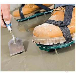 Zapato Bases De Plastico Con Clavos Aplicación Epoxi Verde