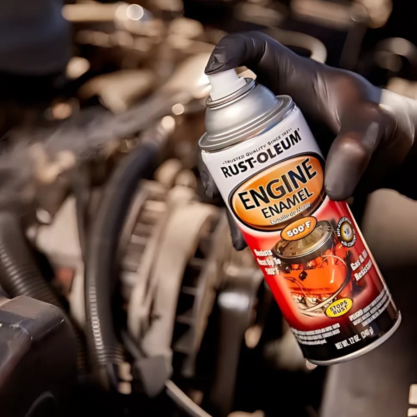 Pintura En Aerosol Alta Temperatura Rust-oleum Automotive - Imagen 7