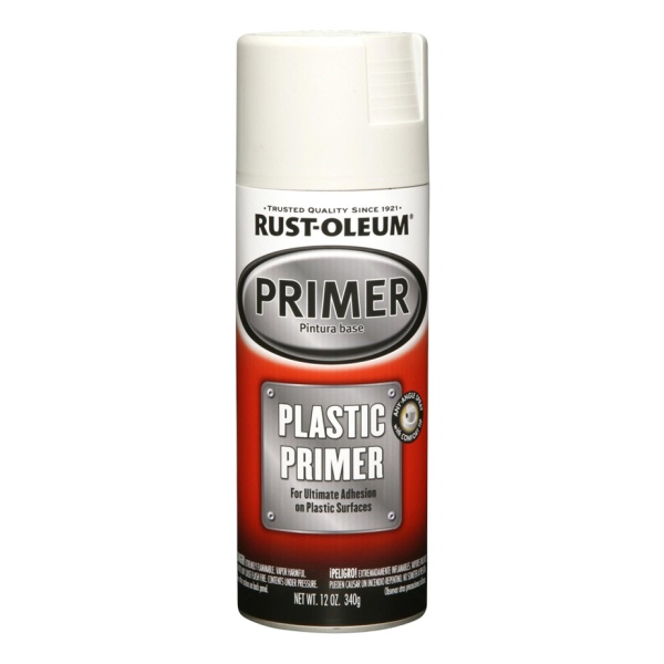 Pintura Spray Primer Imprimante Plástico Blanco Rust Oleum