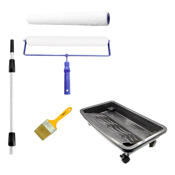 Set Pintor Profesional Xl Con Rodillo 45 Cm Ecopint