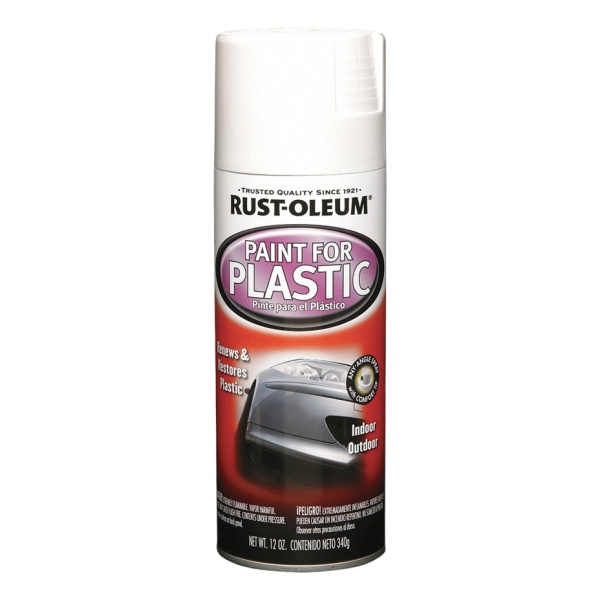 Pintura Directa Sobre Plástico Blanco Automotive Rust Oleum