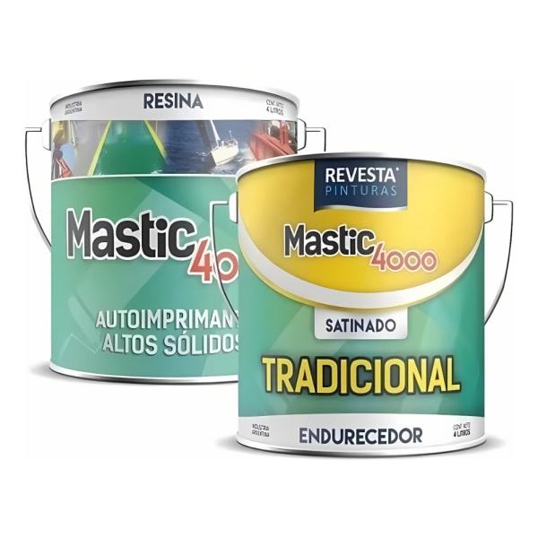 Pintura Mastic Epoxi Autoimprimante Altos Soludos Gris - 1 L