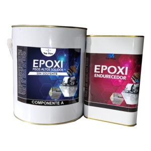 Tf Epoxi Pisos Brillante Ral 7040 Altos Solidos (95%) - 5 Lt