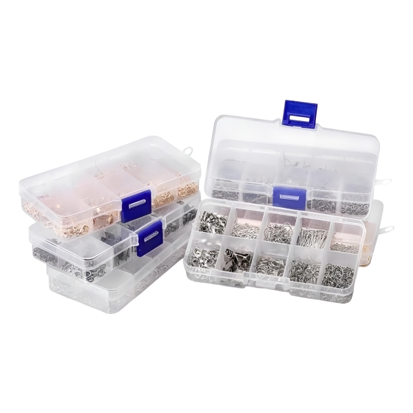Kit Fabricación De Joyas Y Bijouterie 710 Pz Para Resina - Imagen 3