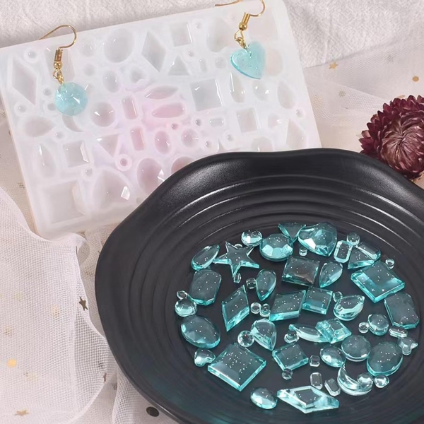 Molde Silicona 4868 Mini Gemas Para Resina - Imagen 9
