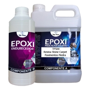 Top Flow Resina Para Carpetas De Piedra Stone Carpet -6 Kg