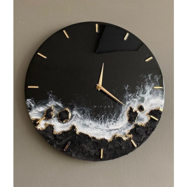 Molde Silicona Reloj Con Marcas 4867 + 600 Ml Resina 1:1 - Imagen 5
