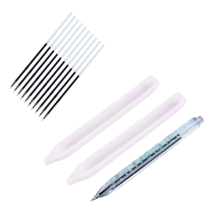 Molde Silicona 4824 Lapicera X2 + 10 Repuesto Tinta Ecopint