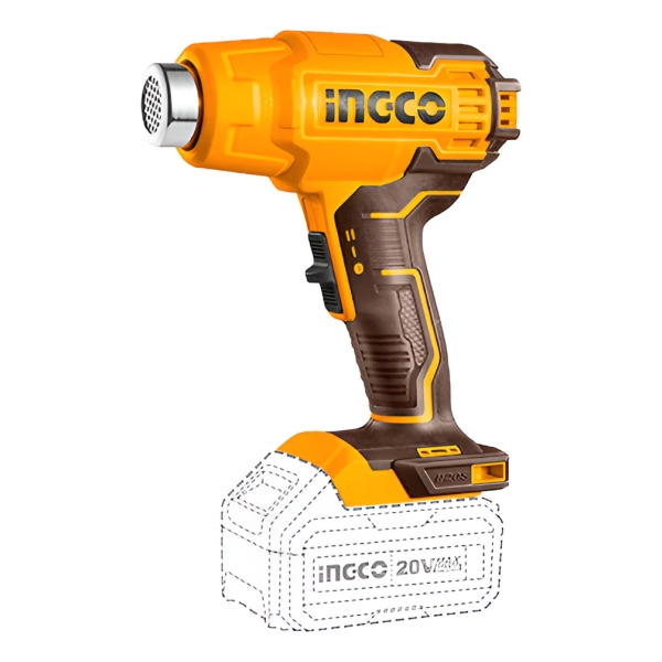 Pistola De Calor 20v 550oc C/accesorios Hgli2002 S/bat