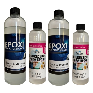 Resina Epoxi Pisos Y Mesadas A + B 2kg 3-1 - Ecopint