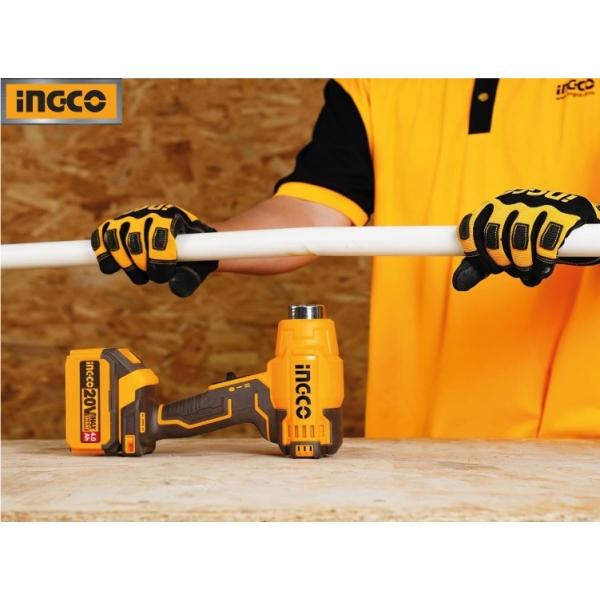 Pistola De Calor A Bateria 20v C/ Bat 4 Ah+ Cargador Ingco - Imagen 7