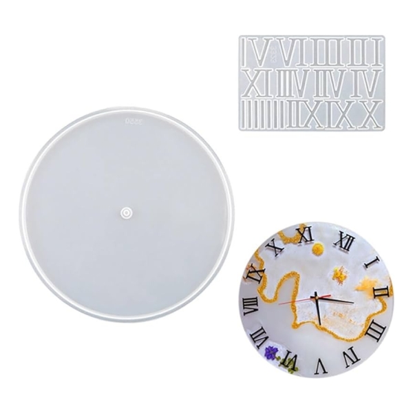 Molde Reloj Silicona + 1 Kg De Resina Epoxi 3:1 - Imagen 9