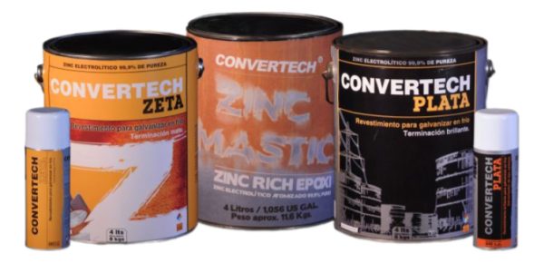 Zinc Rich Mastic Epoxi Convertech 99,9% 1 Lt. ( 3 Kg.) - Imagen 4