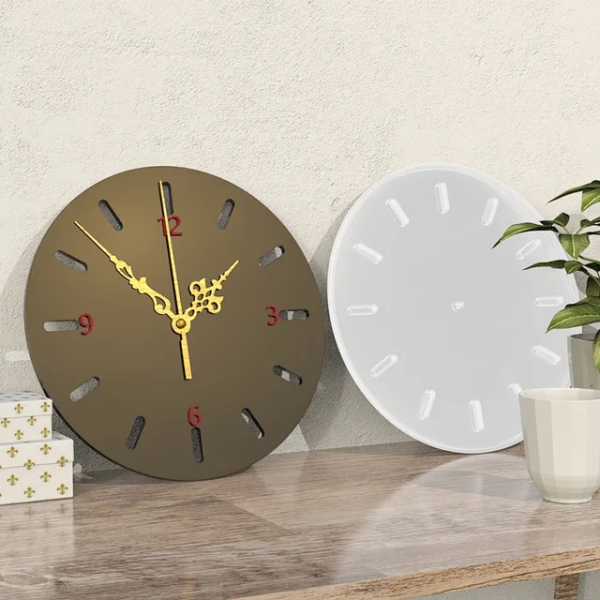 Molde Reloj Silicona + 1 Kg De Resina Epoxi 3:1 - Imagen 3