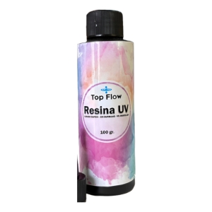 Resina Uv Líquido Transparente De Curado Uv - 100 Gr.