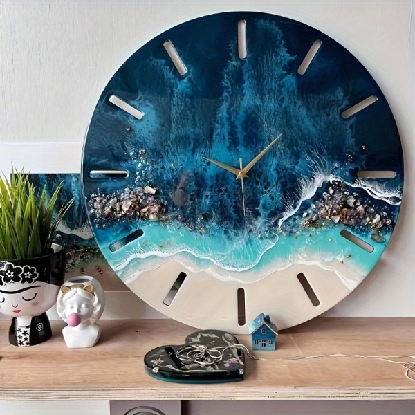 Molde Reloj Silicona + 1 Kg De Resina Epoxi 3:1 - Imagen 4