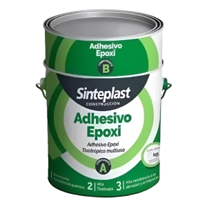 Adhesivo Epoxi Sinteplast 1 Kg (a+b) Tixotrópico Multiuso