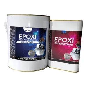 Pintura Epoxi Pisos Topflow 95% Sólidos S.v (a+b) 5 Lt