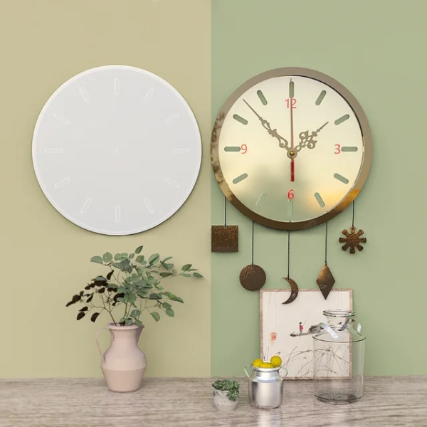 Molde Reloj Silicona + 1 Kg De Resina Epoxi 3:1 - Imagen 2