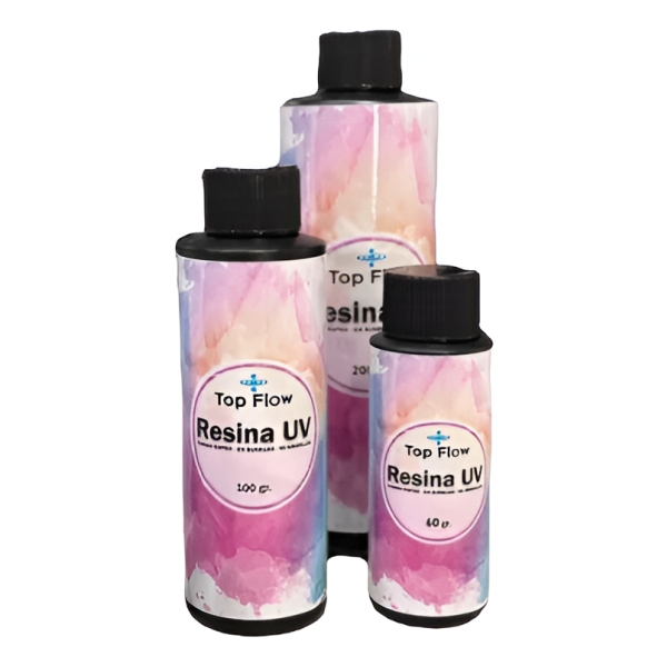 Resina Uv Líquido Transparente De Curado Uv - 100 Gr. - Imagen 2