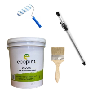 Latex Paredes Y Cielos Raso 18 Litros Blanco + Set Pintor