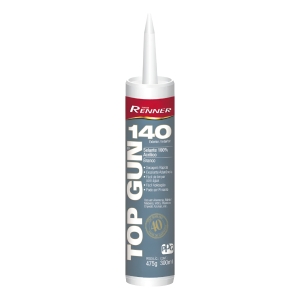 Sellador Acrilico Siliconado Top Gun 140 300ml - 445g Blanco