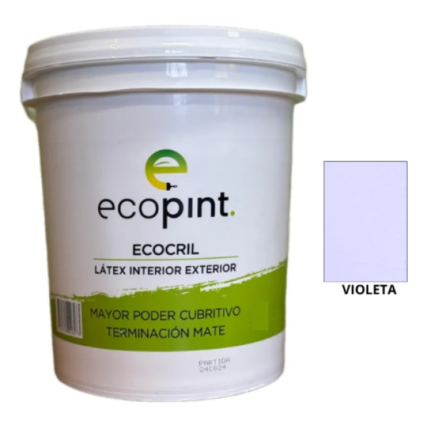 Latex Interior-exterior Antihongos 12 Colores - 20lts. - Imagen 30