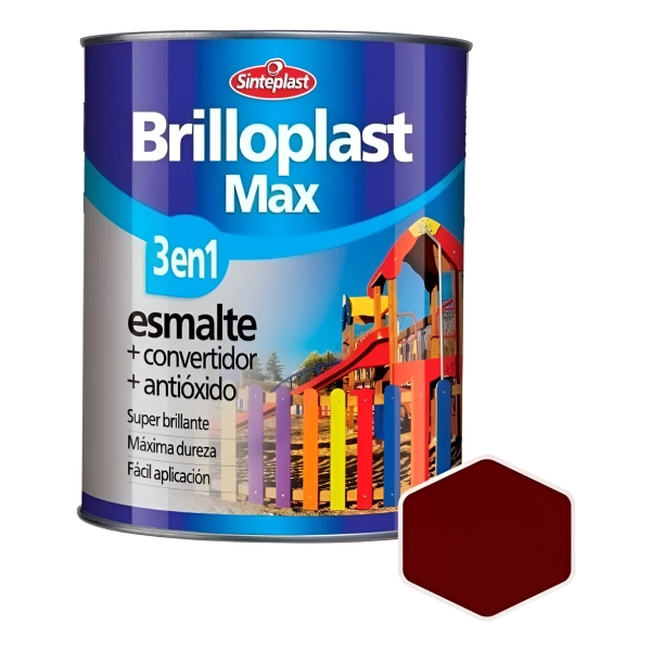 Brilloplast Max 3 En 1 Esmalte Convertidor Sinteplast 250ml - Imagen 13