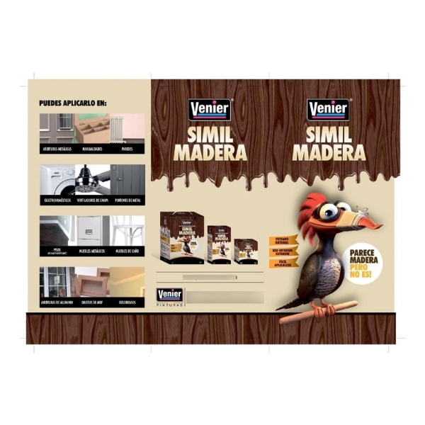 Pintura Simil Madera Venier 0.750 Lts - Imagen 7