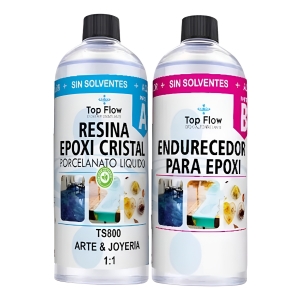 Resina Epoxi Artesania Y Joyeria A +b 600ml 1:1 - Ecopint